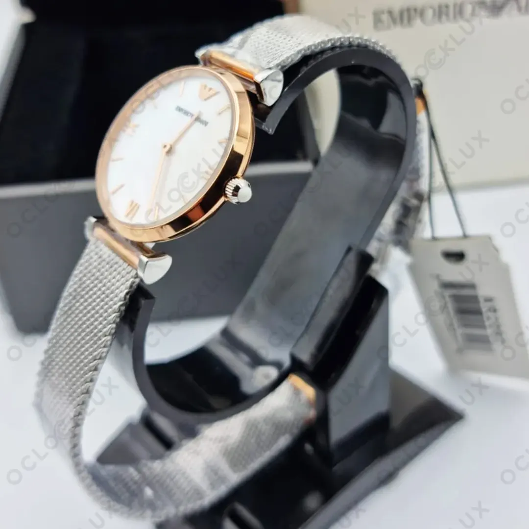 Montre Femme Emporio Armani Analogique AR2068 14 montre femme armani AR2068 5