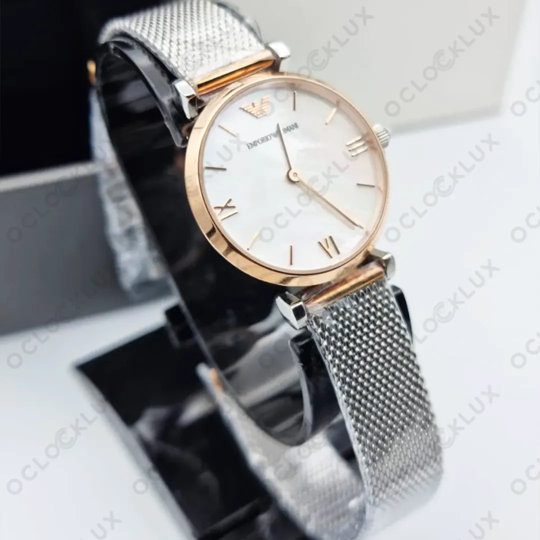 Montre Femme Emporio Armani Analogique AR2068 15 montre femme armani AR2068 7