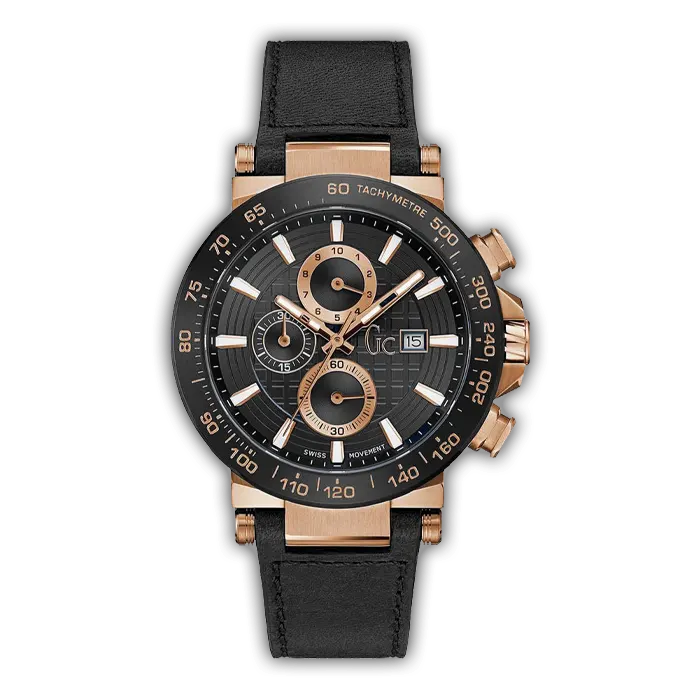 Montre Homme en Acier Gc Y37002G7 Noir 1 89