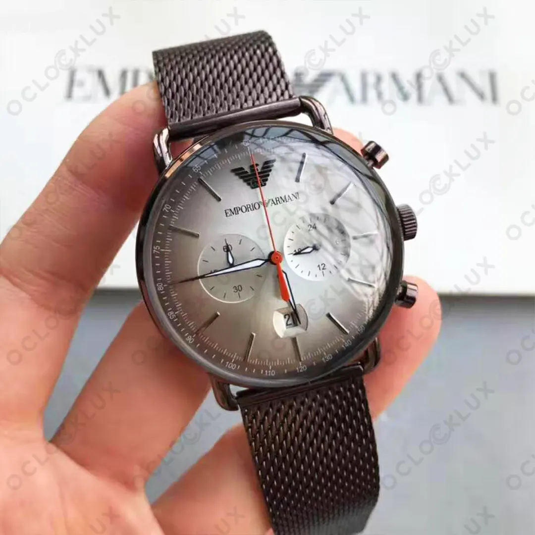 Montre Homme Emporio Armani Aviator AR11169 15 montre homme emporio armani ar11169 3