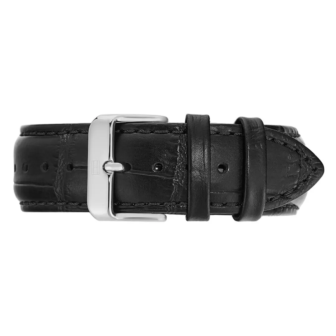 Montre Homme en cuir noir 1791289 15 montre homme tommy th 1791289 5