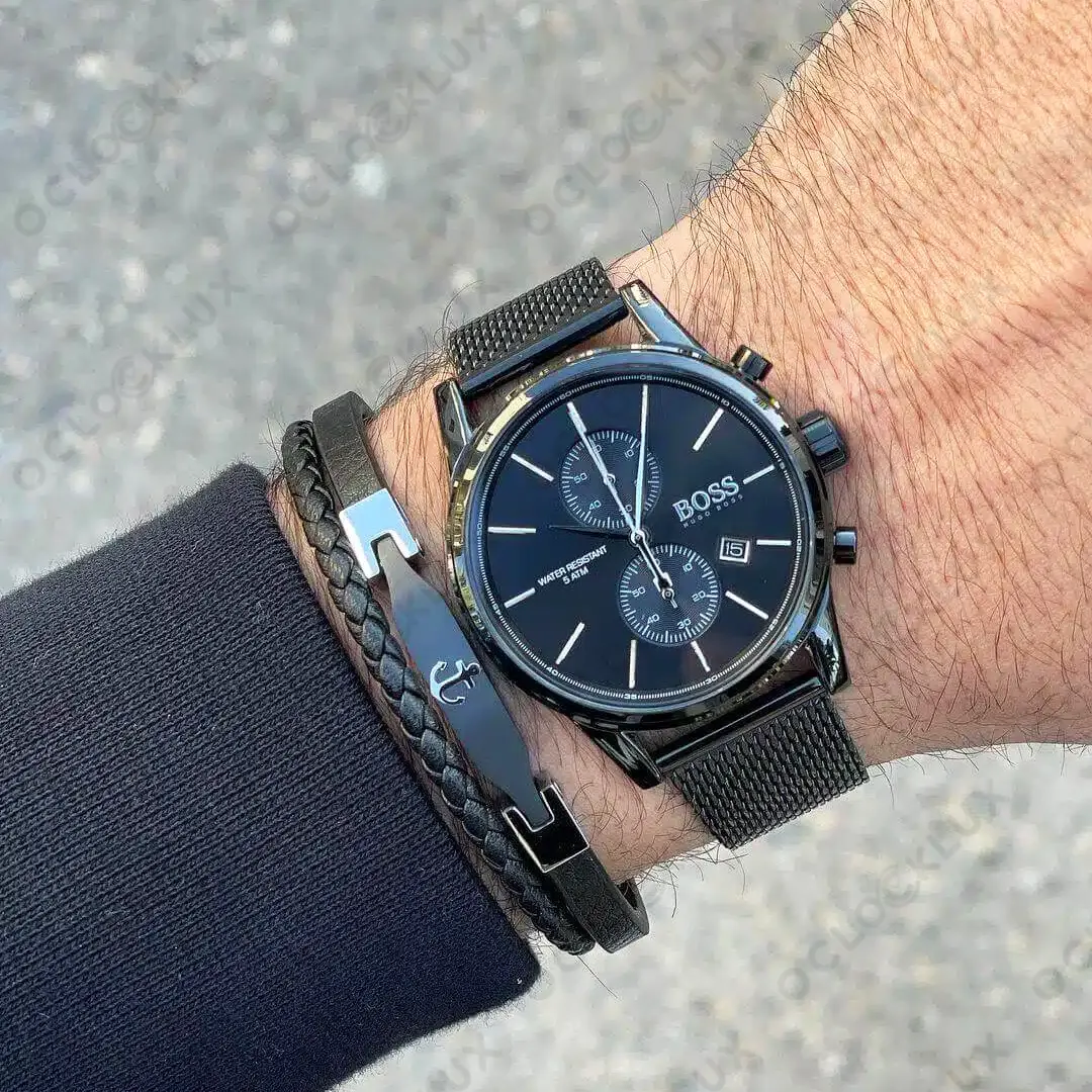 Montre Homme Hugo Boss Jet 1513769 10 montre Homme Hugo Boss Jet Chronographe 1513769 3