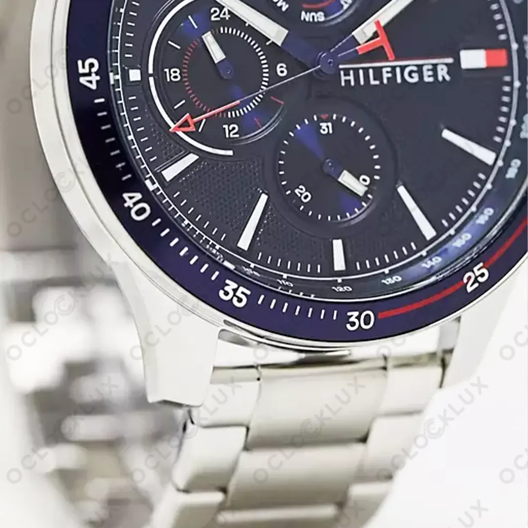 Montre Homme Tommy Hilfiger Bank 1791718 15 montre homme tommy hilfiger 1791718 2