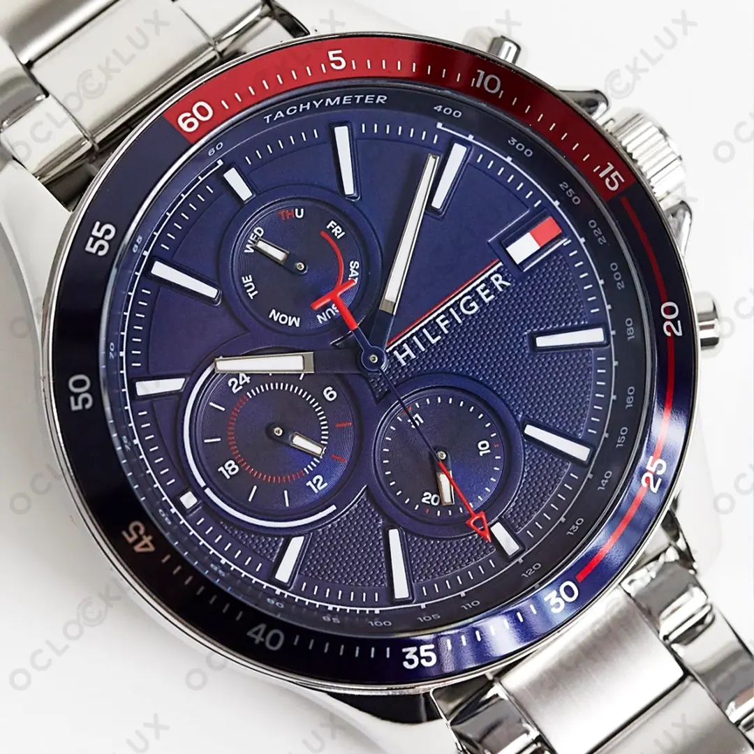 Montre Homme Tommy Hilfiger Bank 1791718 17 montre homme tommy hilfiger 1791718 5