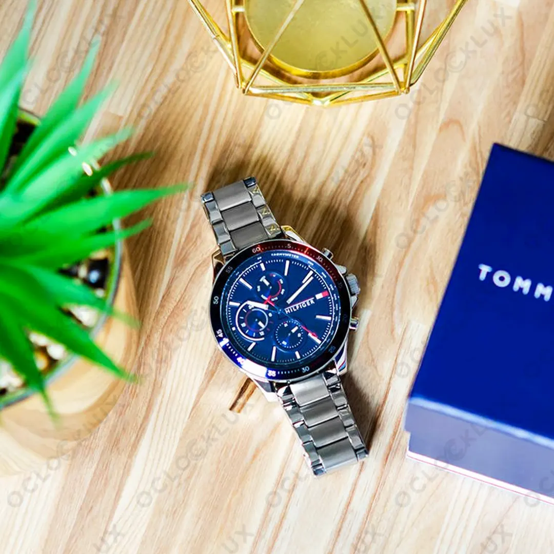 Montre Homme Tommy Hilfiger Bank 1791718 18 montre homme tommy hilfiger 1791718 6