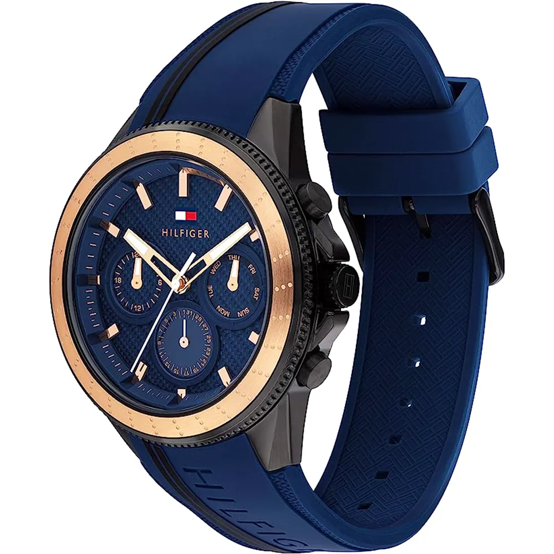 Montre Homme Tommy Hilfiger Rubber 1791860 9 montre homme tommy hilfiger 1791860 5