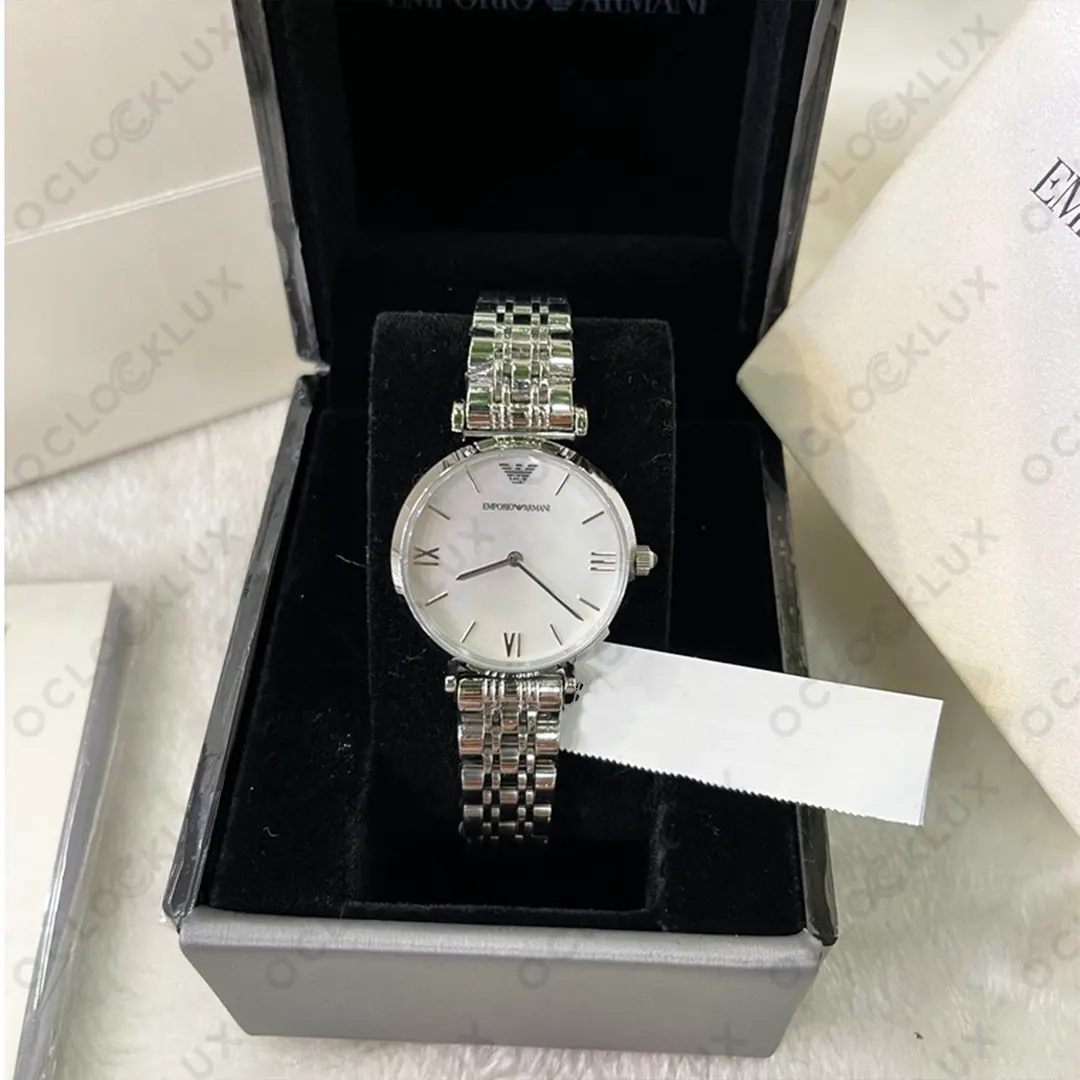 Montre Femme Emporio Armani Gianni T-Bar AR1682 12 Montre Femme Emporio Armani Gianni T-Bar AR1682