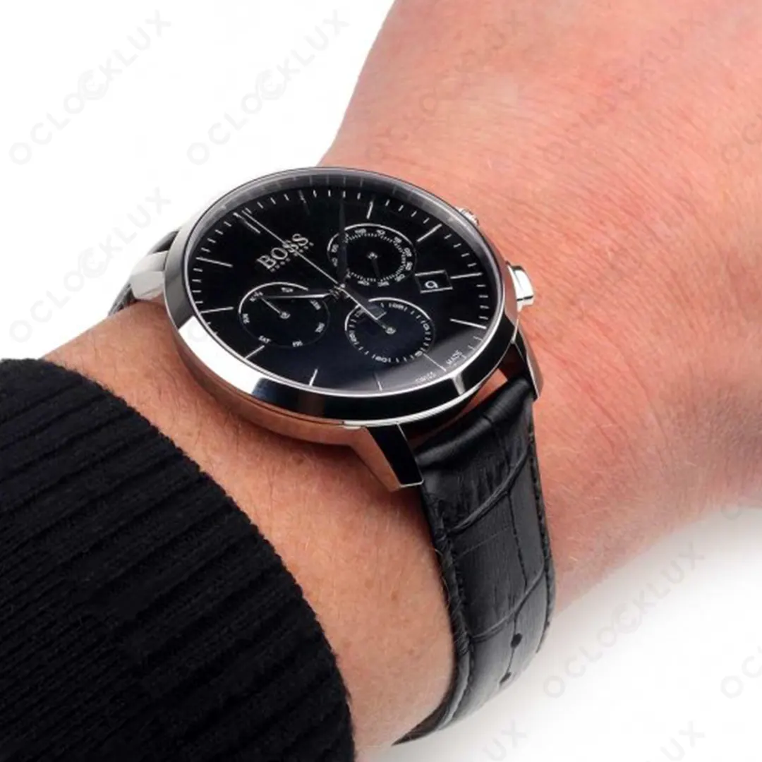 Montre Homme Hugo Boss Swiss Made Slim 1513266 6 Montre Homme Hugo Boss Swiss Made Slim 1513266