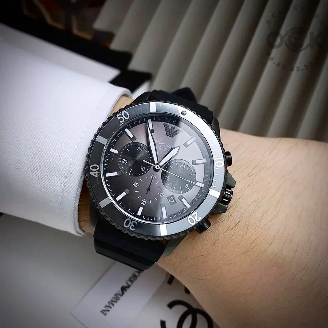 Montre Homme Emporio Armani Diver AR11515 16 Montre Homme Emporio Armani Diver AR11515