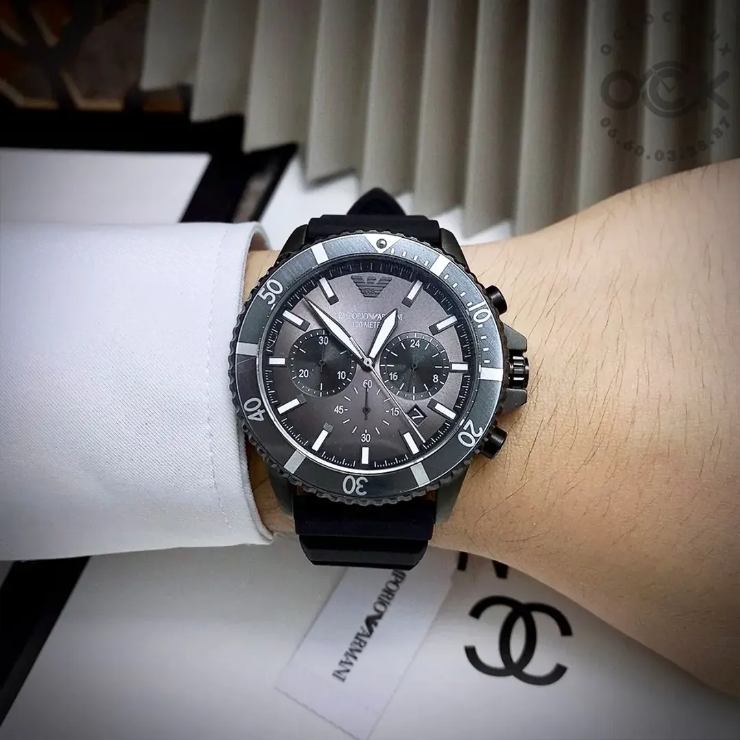 Montre Homme Emporio Armani Diver AR11515 26 Montre Homme Emporio Armani Diver AR11515