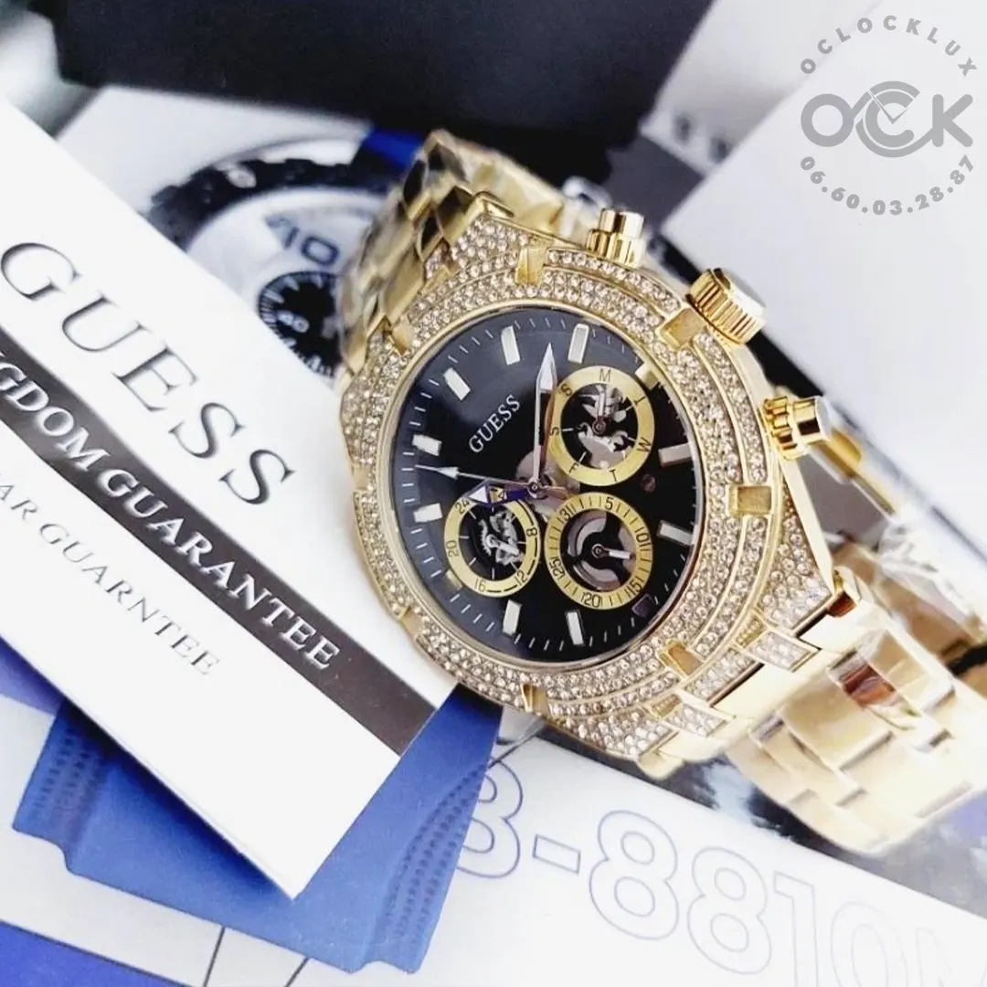 Montre Homme en Acier Guess GW0455G2 7 Montre Homme en Acier Guess GW0455G2
