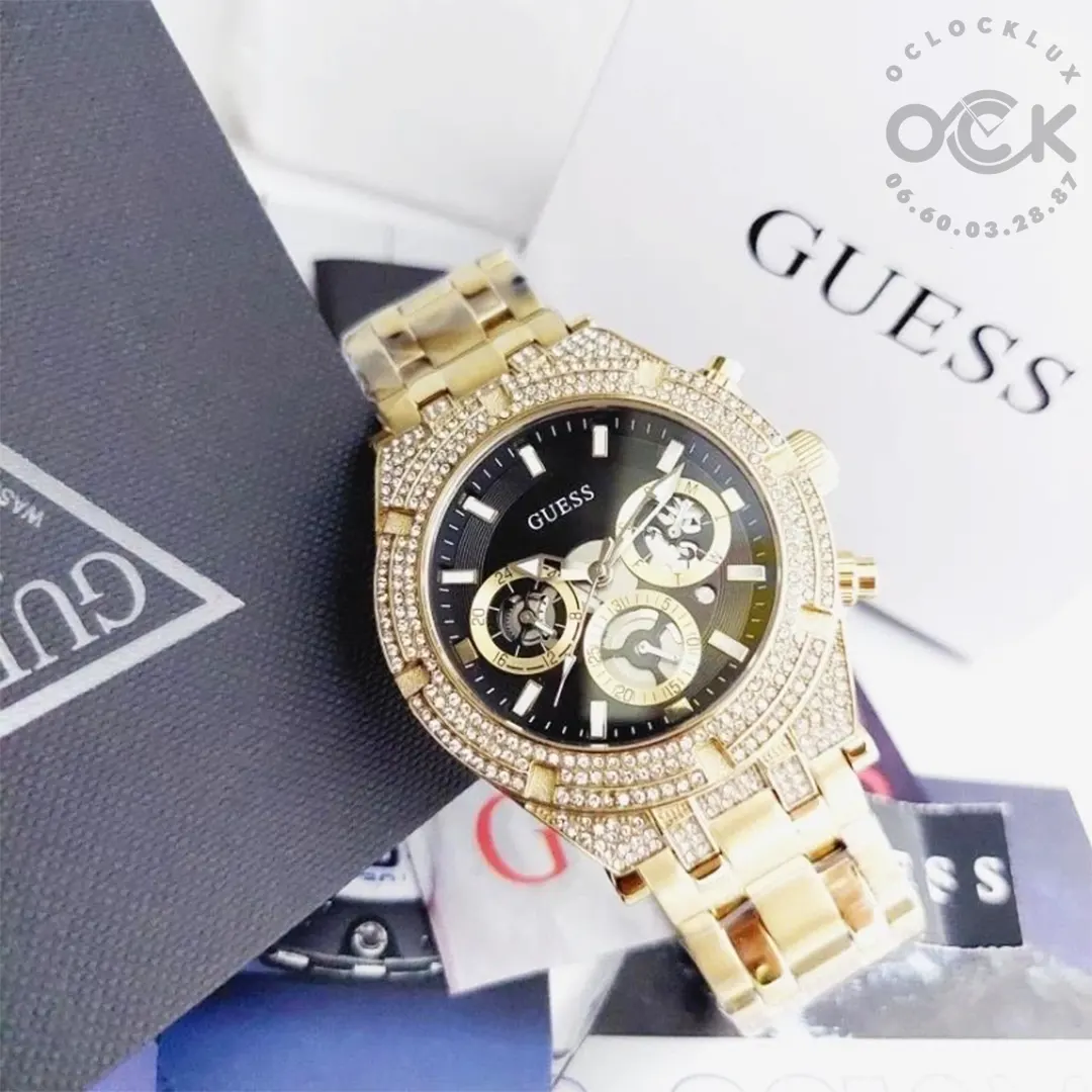 Montre Homme en Acier Guess GW0455G2 9 Montre Homme en Acier Guess GW0455G2