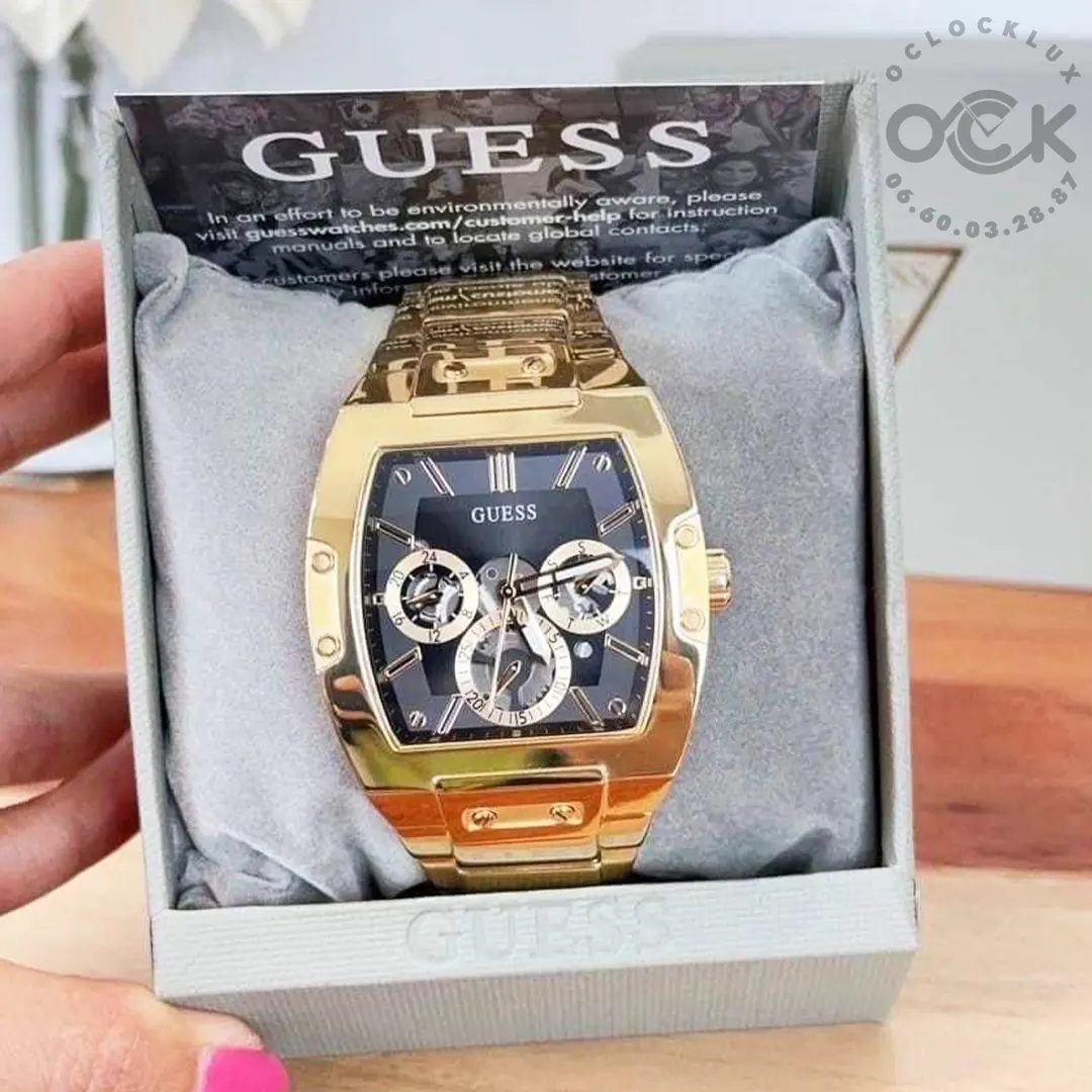 Montre Homme en Acier Guess Phoenix GW0456G1 18 Montre Homme en Acier Guess Phoenix GW0456G1