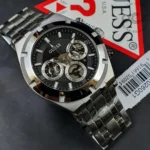 Montre Homme en Acier Guess Continental GW0260G1 – Image 4