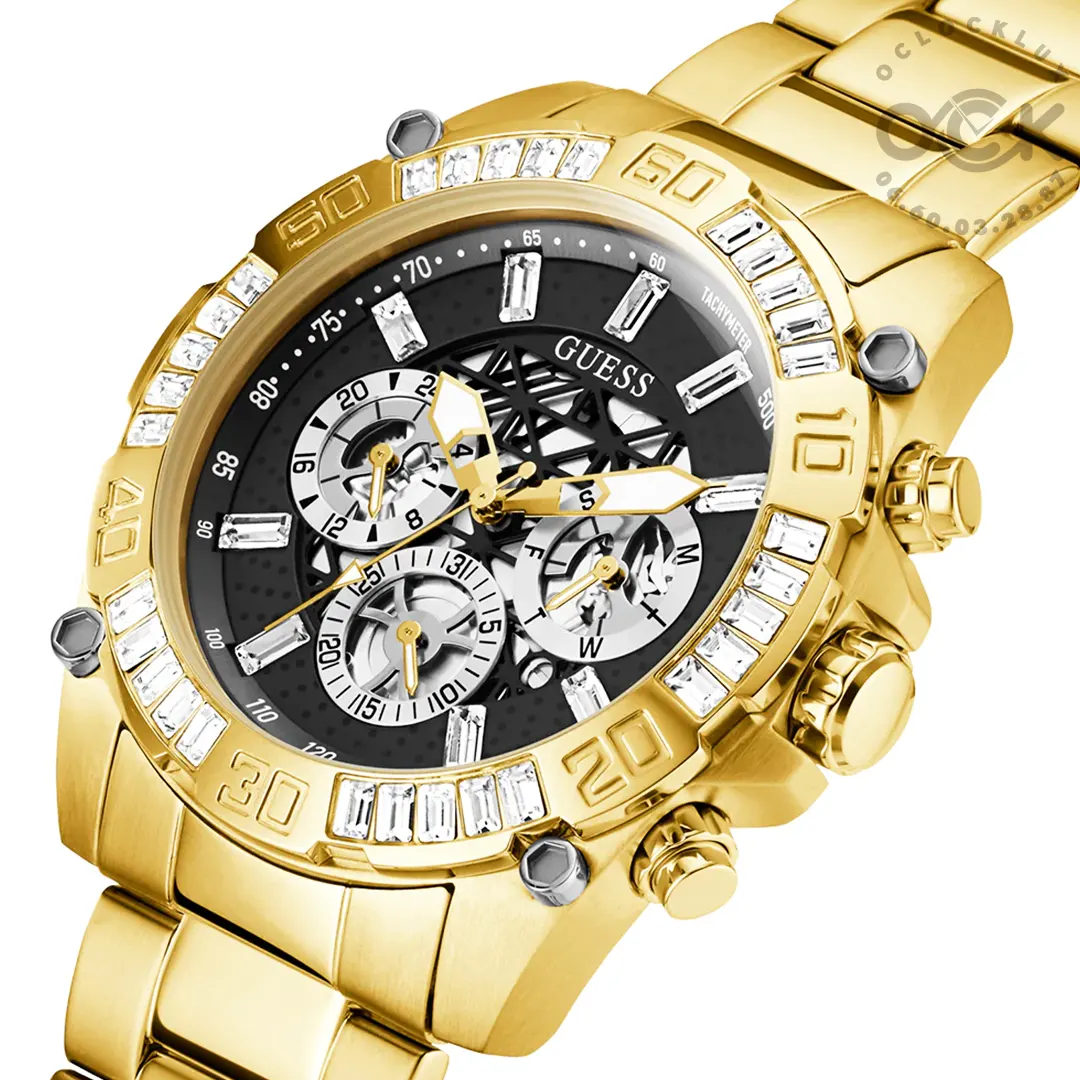Montre Homme en Acier Guess Continental GW0390G2 9 Montre Homme en Acier Guess Continental GW0390G2