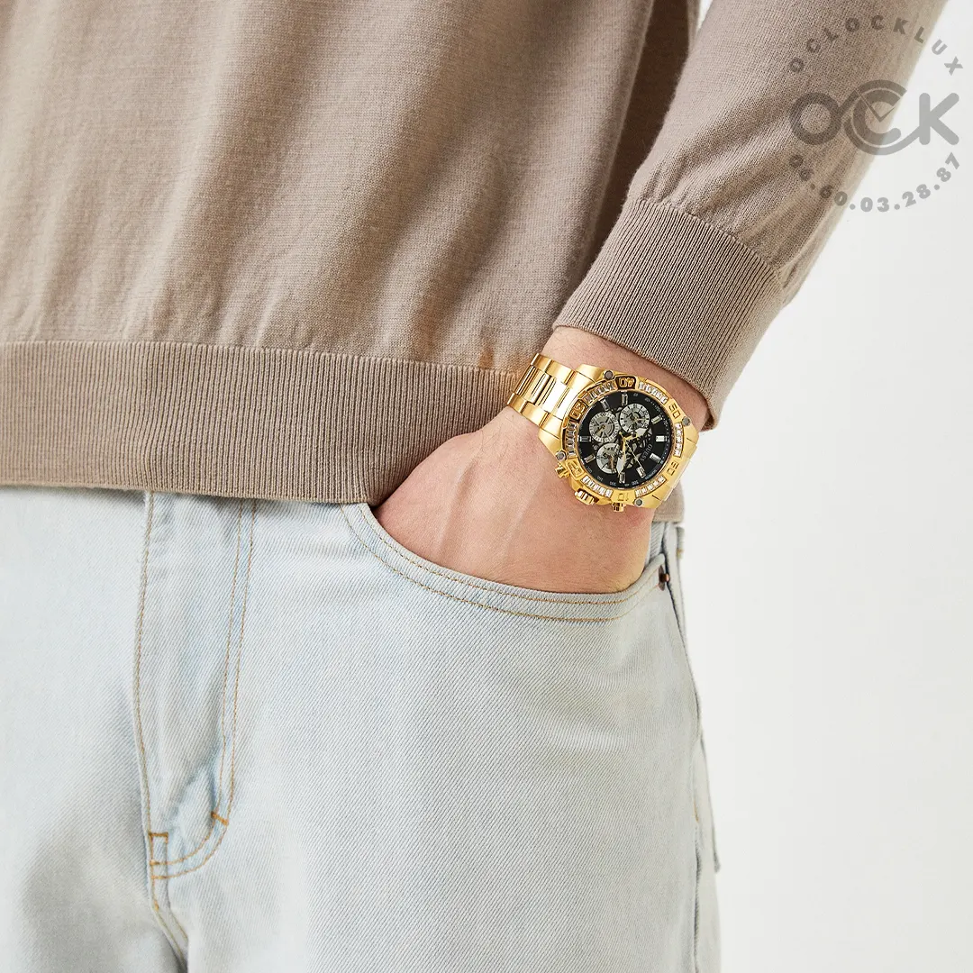 Montre Homme en Acier Guess Continental GW0390G2 8 Montre Homme en Acier Guess Continental GW0390G2