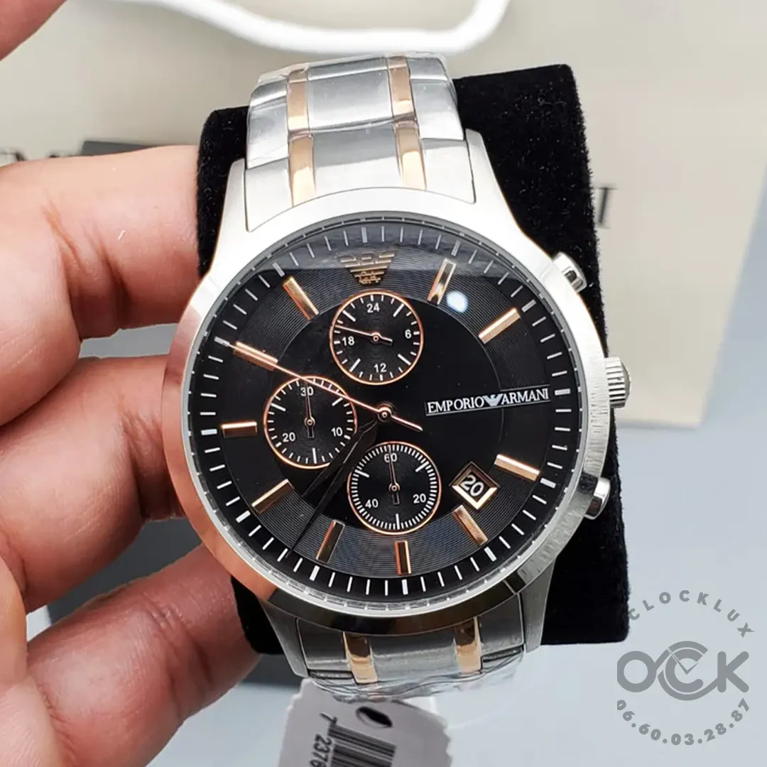 Montre Homme Emporio Armani Renato AR11165 13 Montre Homme Emporio Armani Renato AR11165