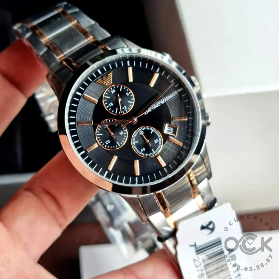 Montre Homme Emporio Armani Renato AR11165 16 Montre Homme Emporio Armani Renato AR11165