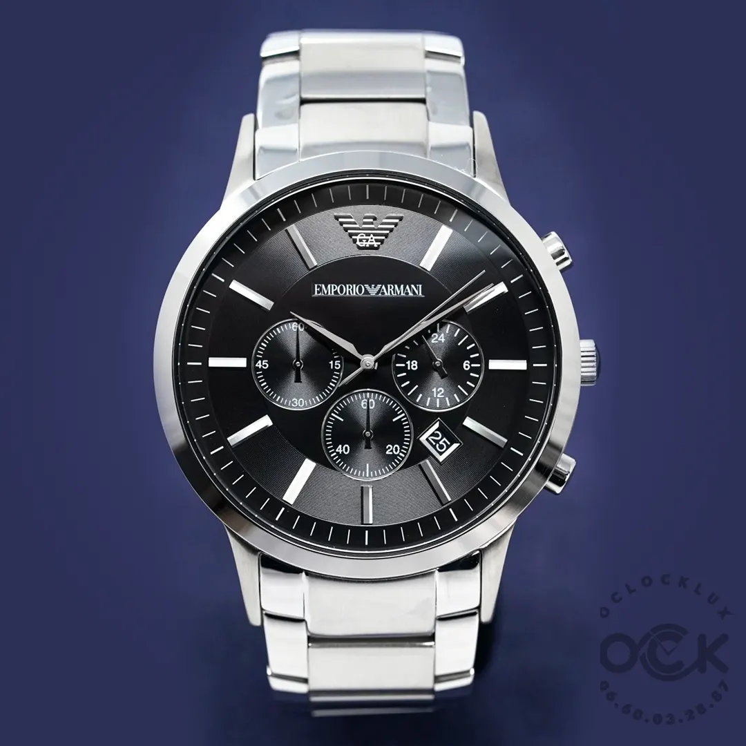 Montre Homme Emporio Armani Renato AR2460 8 Montre Homme Emporio Armani Renato AR2460
