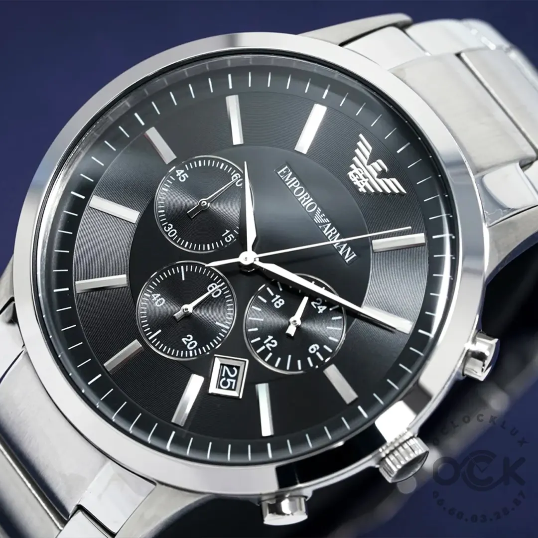 Montre Homme Emporio Armani Renato AR2460 9 Montre Homme Emporio Armani Renato AR2460