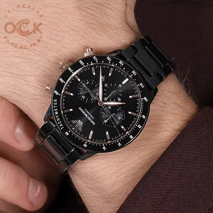 Montre Homme Emporio Armani Ceramica AR70002 10 Montre Homme Emporio Armani Ceramica AR70002