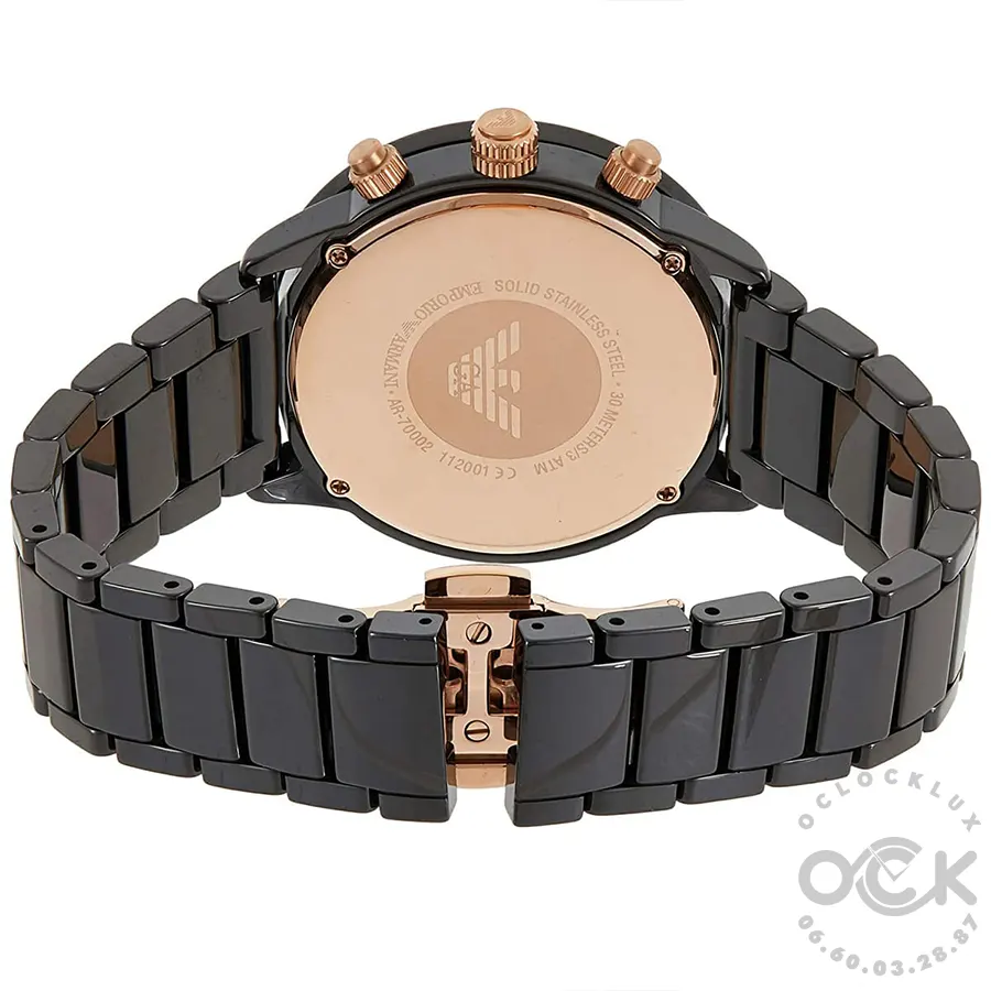 Montre Homme Emporio Armani Ceramica AR70002 14 Montre Homme Emporio Armani Ceramica AR70002