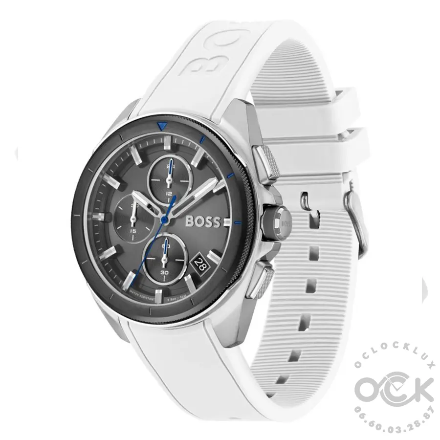 Montre Homme Hugo Boss Volane Blanc 1513948 10 Montre Homme Hugo Boss Volane Blanc 1513948