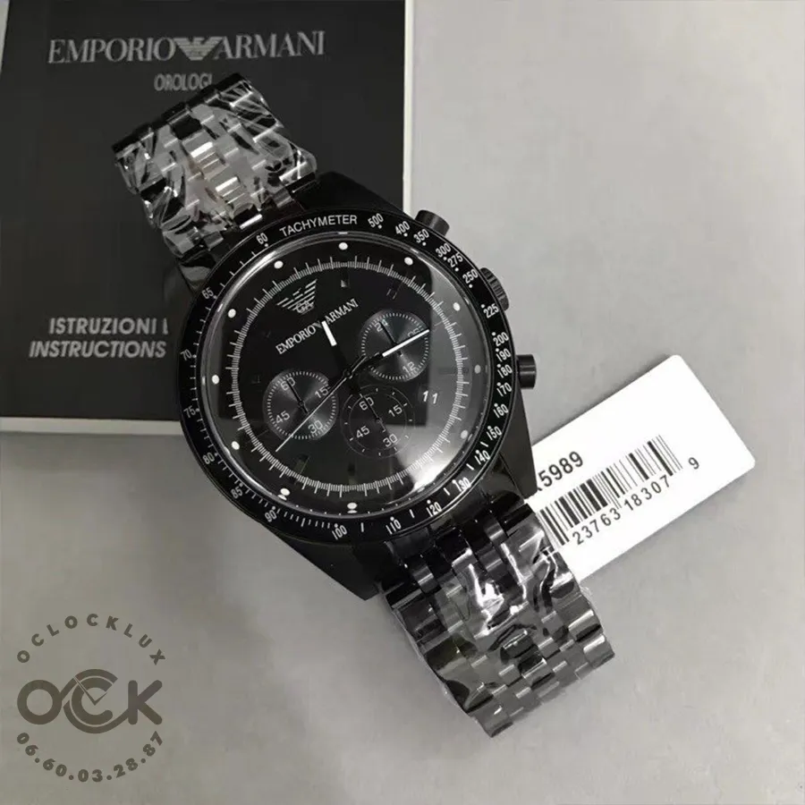 Montre Homme Emporio Armani AR5989 13 Montre Homme Emporio Armani AR5989