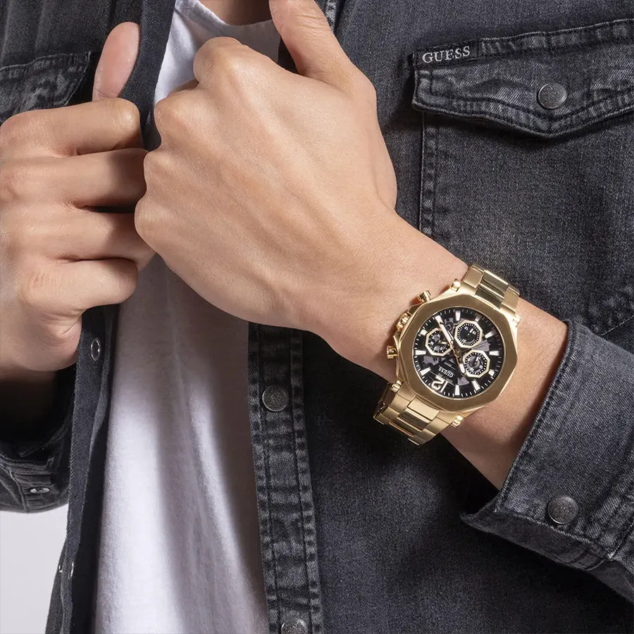 Montre Homme en Acier Guess GW0539G2 26 Montre Homme en Acier Guess GW0539G2