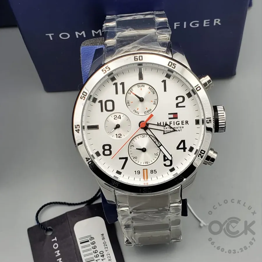 Montre Homme Tommy Hilfiger en Acier 1791140 11 Montre Homme Tommy Hilfiger en Acier 1791140