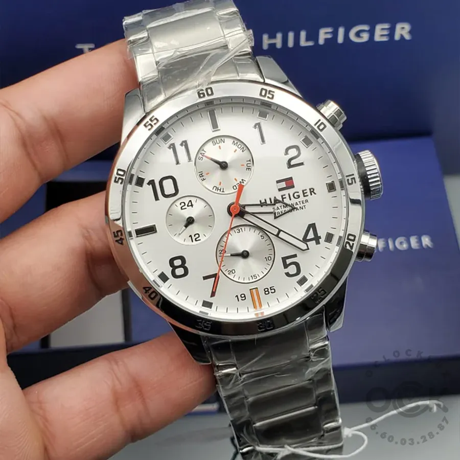 Montre Homme Tommy Hilfiger en Acier 1791140 15 Montre Homme Tommy Hilfiger en Acier 1791140