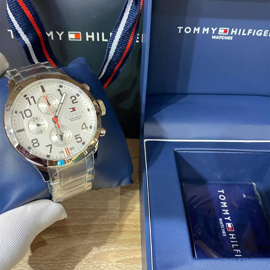 Montre Homme Tommy Hilfiger en Acier 1791140 16 Montre Homme Tommy Hilfiger en Acier 1791140