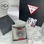 Montre Homme Guess Burgundy Gunmetal GW0571G4 – Image 11