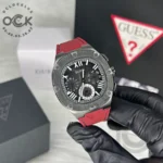 Montre Homme Guess Burgundy Gunmetal GW0571G4 – Image 7