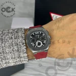 Montre Homme Guess Burgundy Gunmetal GW0571G4 – Image 2